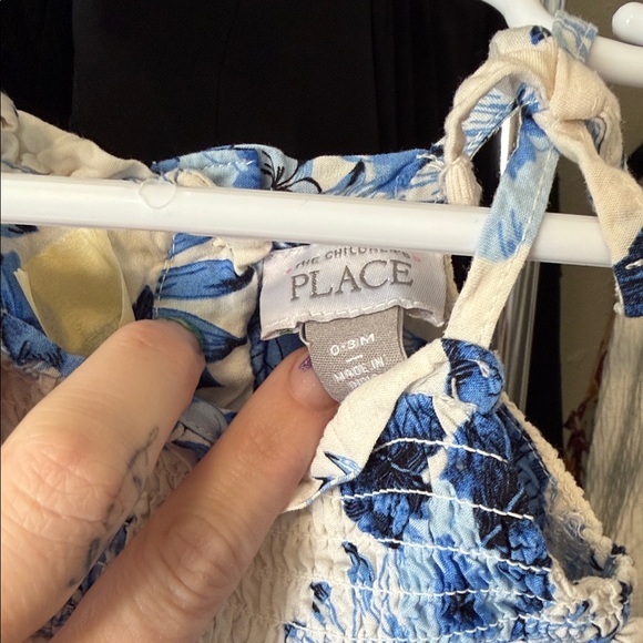 The Children's Place Blue Floral Dress - Picture 4 of 4